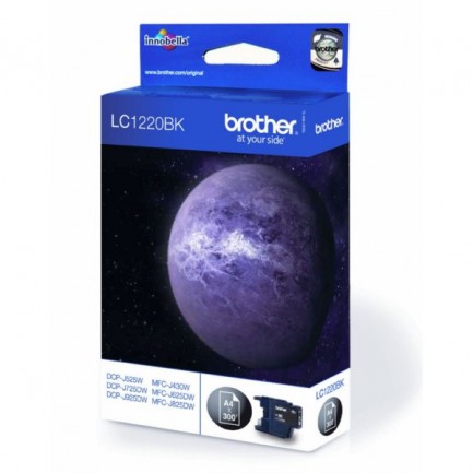 Original Brother Tinte LC-1220 BK / LC-1220BK schwarz für LC-1220BK
