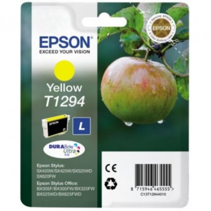 Original Epson Tinte T1294 Y / C13T12944012 gelb für C13T12944012