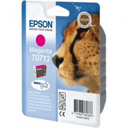 Original Epson Tinte T0713 M / C13T07134012 magenta für C13T07134012