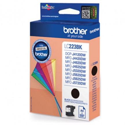 Original Brother Tinte LC-223 BK / LC-223BK schwarz für LC-223BK