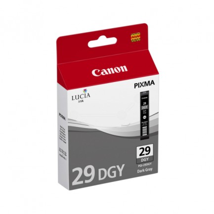 Original Canon Tinte PGI-29 DGY grau / 4870B001 grau für 4870B001