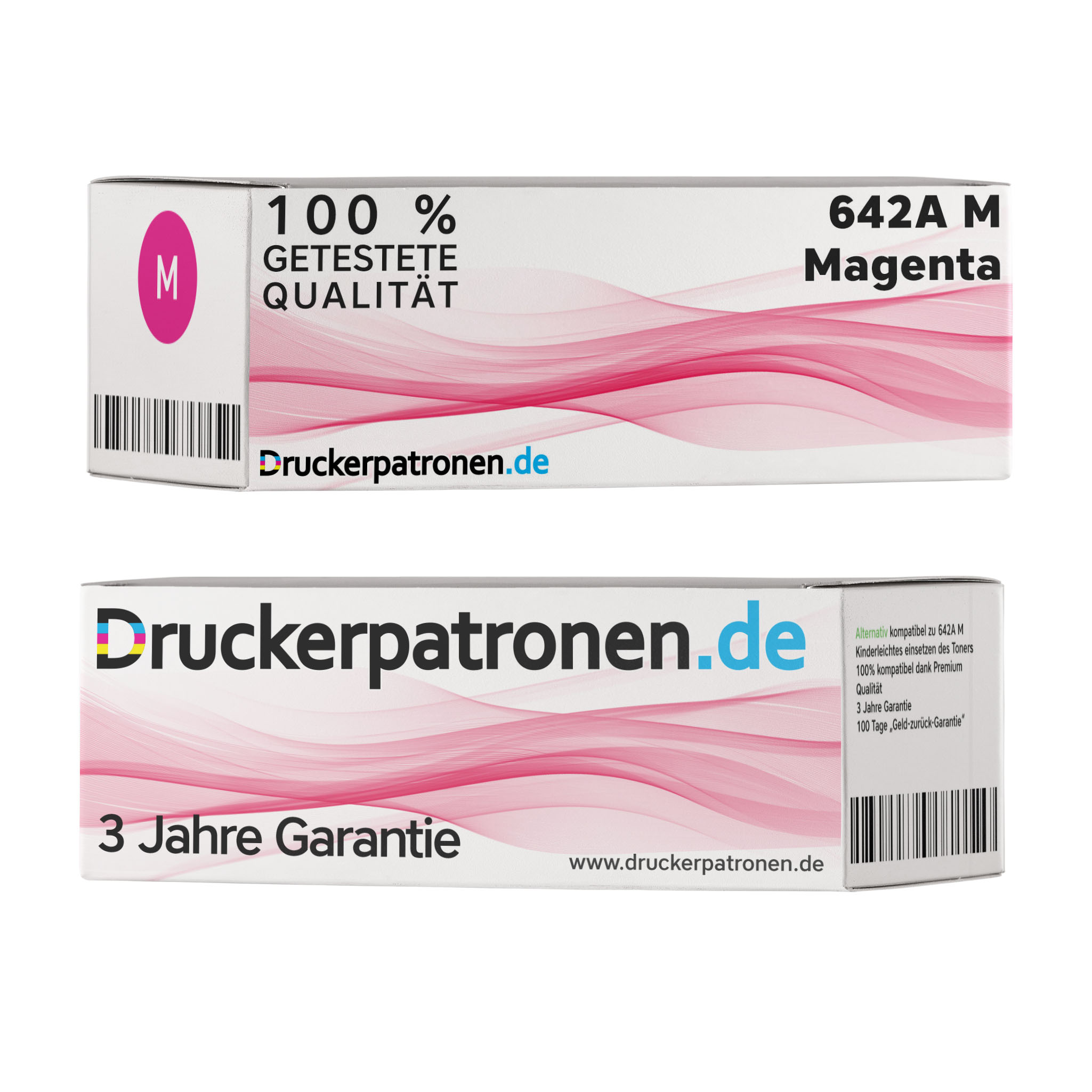 Kompatibel zu HP CB403A / 642A Tonerkartusche, magenta Kompatibel zu HP CB403A / 642A Tonerkartusche, magenta