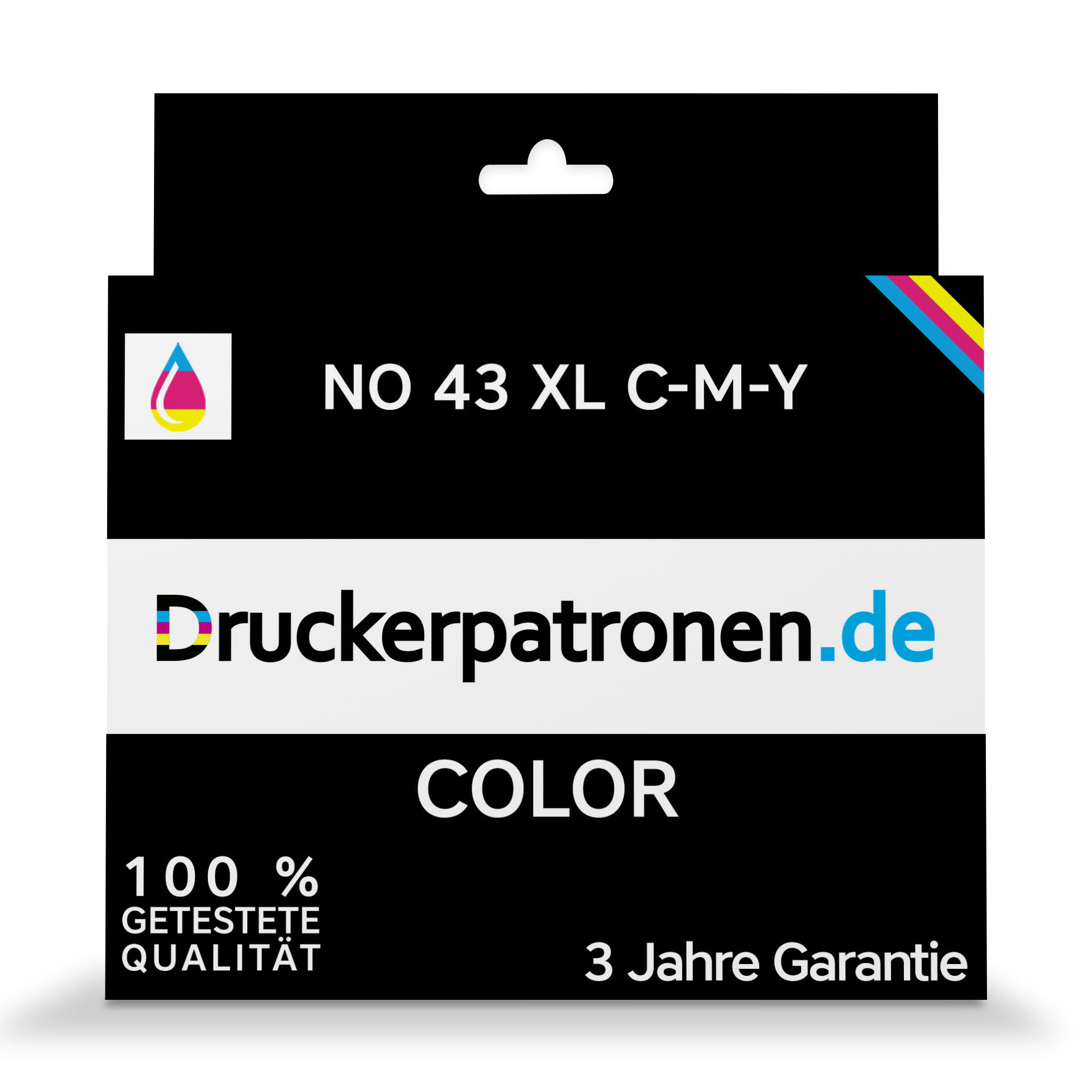 NO 43 XL C-M-Y NO 43 XL C-M-Y