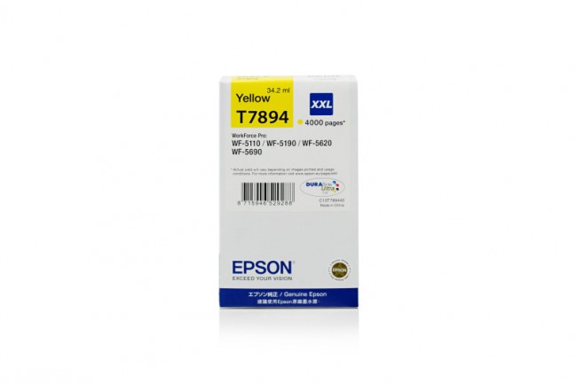 Original Epson Tinte T7894 Y / C13T789440 gelb für C13T789440