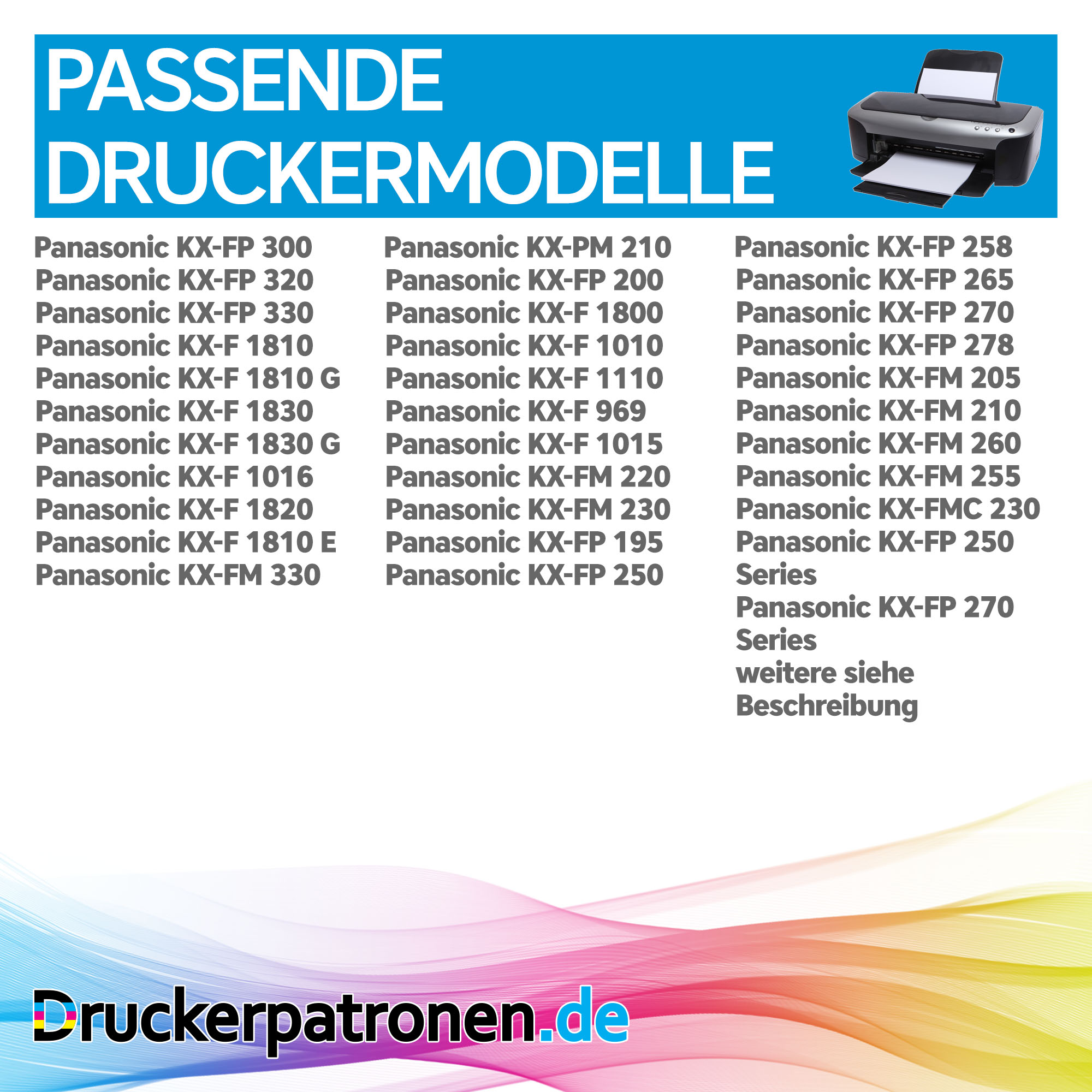 Thermo-Transfer-Rolle KX-FA 136 X