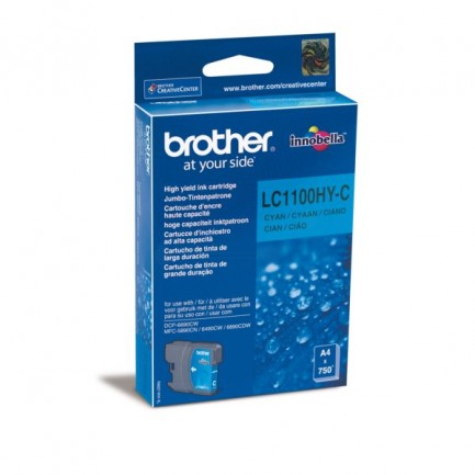 Original Brother Tinte LC-1100 HYC / LC-1100HYC cyan für LC-1100HYC