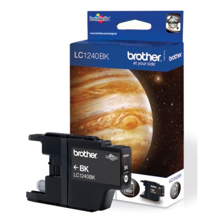 Original Brother Tinte LC-1240 BK / LC-1240BK schwarz für LC-1240BK