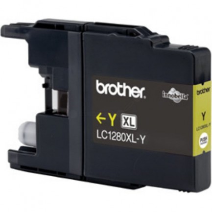 Original Brother Tinte LC-1280 XL Y / LC-1280XLY gelb für LC-1280XLY