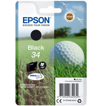 Original Epson Tinte T3471 XL BK / C13T34714010 schwarz für C13T34714010