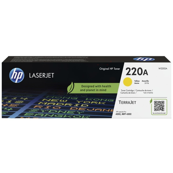 Original HP Toner W2202A / 220A / W2202A gelb für W2202A