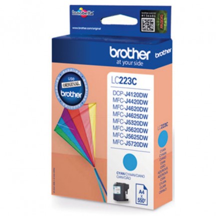Original Brother Tinte LC-223 C / LC-223C cyan für LC-223C