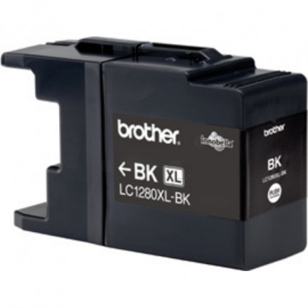 Original Brother Tinte LC-1280 XL BK / LC-1280XLBK schwarz für LC-1280XLBK