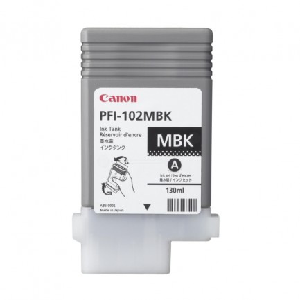 Original Canon Tinte PFI-102 MBK / 0894B001 matt schwarz für 0894B001