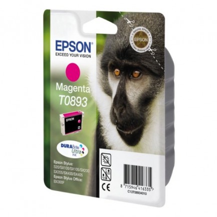 Original Epson Tinte T0893 M / C13T08934011 magenta für C13T08934011